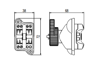 Потенциометр Bartec ComExflex 07-3373 -4D