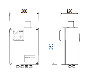 Блок управления Bartec APEX 2003.00 тип 07-3711-121_