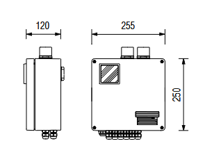 Блок управления Bartec APEX 2003.002x тип 07-3711-1216/_